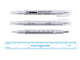 PENNA DERMATOLOGICA - doppia punta 0,5 e 1,0 mm - sterile