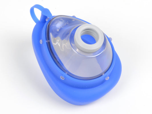 MASCHERINA AMBU NR. 5 - adulto blu
