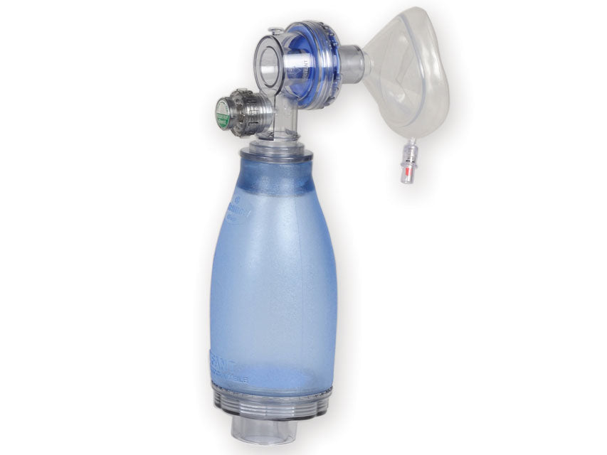 PALLONE IN SILICONE - neonatale - con mascherina