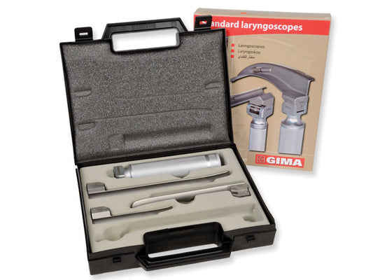 SET LARINGO PEDIATRICO 3 LAME Miller 1,2,3