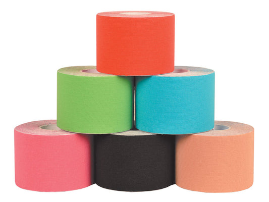 TAPING KINESIOLOGIA 5 m x 5 cm - mix 6 colori