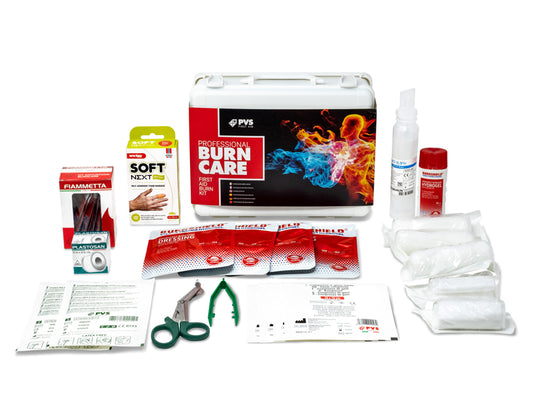 KIT PROFESSIONALE PRONTO SOCCORSO PER USTIONI