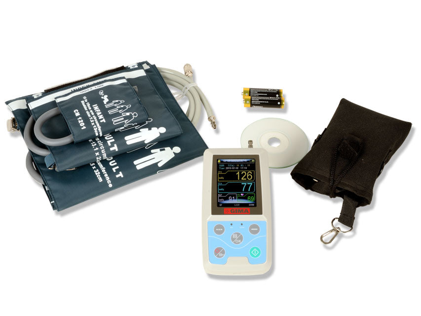 HOLTER PRESSORIO GIMA 24 ORE + POLSO con BLUETOOTH