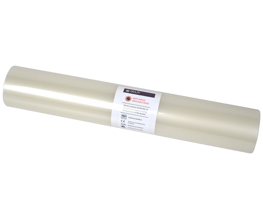 FILM ANTIMICROBICO ADESIVO 105 mic - rotolo 5m x 400 mm