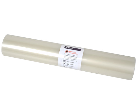 FILM ANTIMICROBICO ADESIVO 105 mic - rotolo 5m x 400 mm