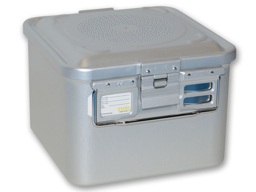CONTAINER CON FILTRO piccolo h200 mm - grigio