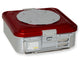 CONTAINER CON VALVOLA piccolo h 100 mm - rosso