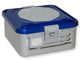 CONTAINER CON VALVOLA piccolo h 135 mm - blu forato