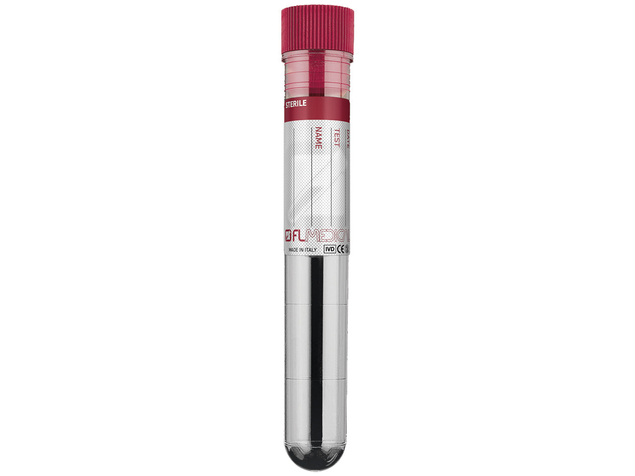 PROVETTA 10 ml - cilindrica - 16x100 mm - polistirene - sterile
