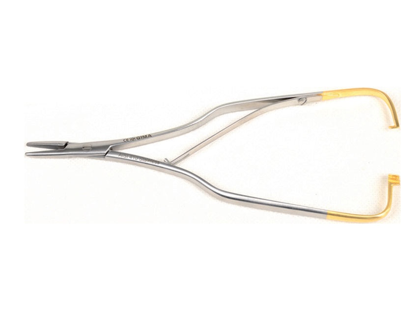 PORTA AGHI ARRUGA C.T. - retto - 16 cm - punte lisce