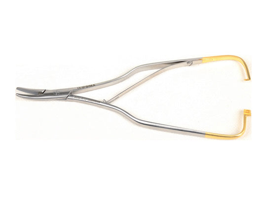 PORTA AGHI ARRUGA C.T. - curvo - 16 cm - punte lisce