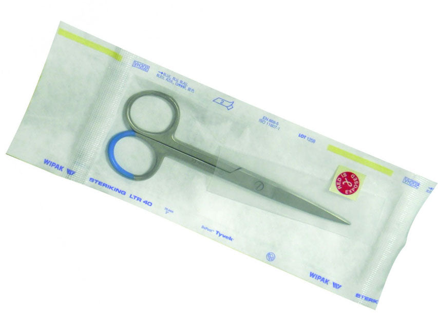 FORBICI CHIRURGICHE STERILI punte acute - rette - 13 cm