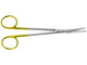 FORBICI BABY METZENBAUM DUROTIP AESCULAP IN CT - curve - punte smusse - 14,5 cm - BC259R