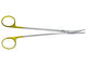 FORBICI METZENBAUM SOTTILI DUROTIP AESCULAP IN CT - curve - punte smusse - 18 cm - BC271R