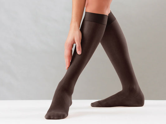 GAMBALETTO - L/XL - forte compressione - nero