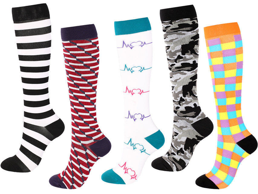 CALZE A COMPRESSIONE FUNNY L-XL - disegno 5