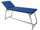 LETTINO DA VISITA - portata 120 kg, cromato - materasso blu