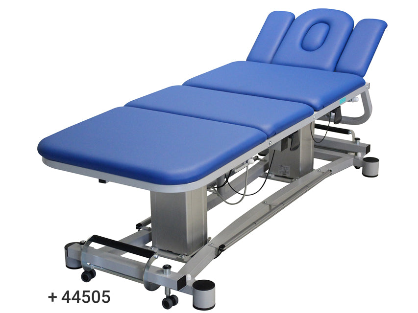 LETTO DA TRATTAMENTO A 4 SEZIONI AD ALTEZZA VARIABILE - blu