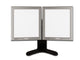 NEGATIVOSCOPIO ULTRAPIATTO DA TAVOLO LED - 42x72 cm doppio