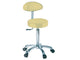 SGABELLO con schienale - beige