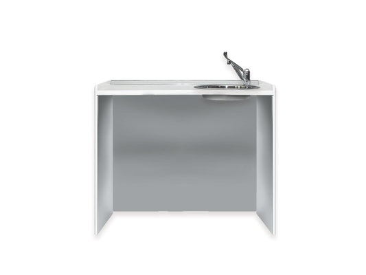 PIANO DI LAVORO 106 cm - lavello a destra