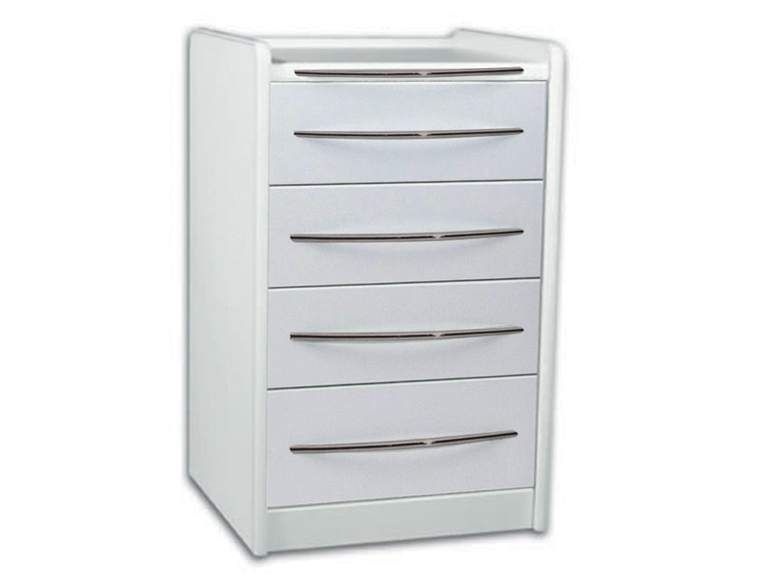 CASSETTIERA MOBILE GE416 4 cassetti 49 cm - bianca