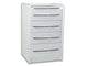 CASSETTIERA MOBILE GE416 4 cassetti 49 cm - bianca