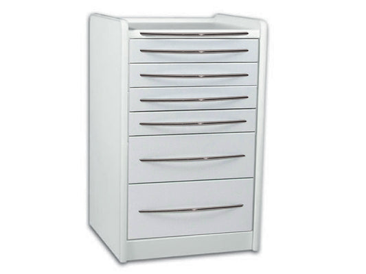 CASSETTIERA MOBILE GE419 6 cassetti 49 cm - bianca