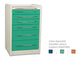 CASSETTIERA MOBILE GE419 6 cassetti 49 cm - colore a scelta
