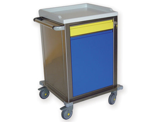 CARRELLO MODULARE INOX - 1+1 cassetti