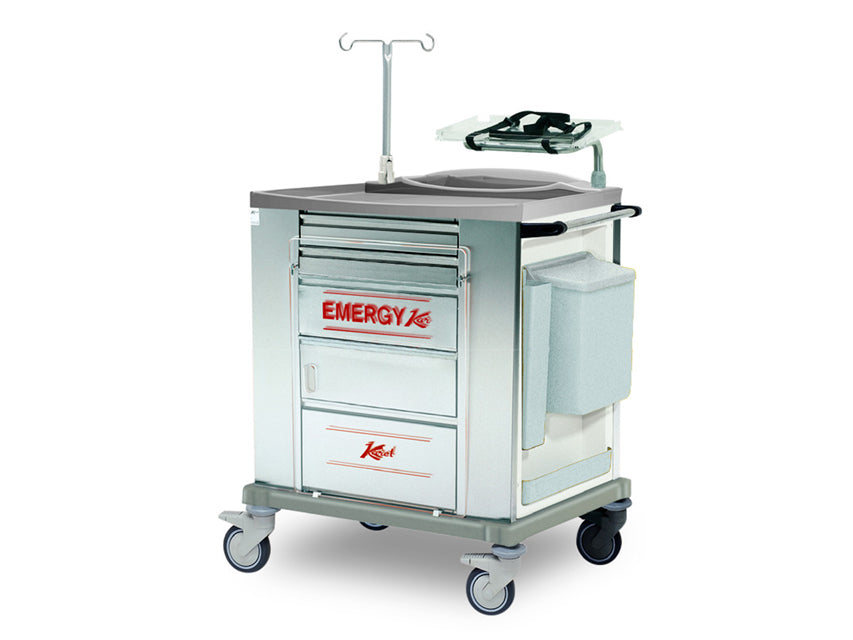 CARRELLO EMERGENZA INOX - standard