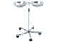 CARRELLO PORTACATINO DOPPIO - acciaio inox