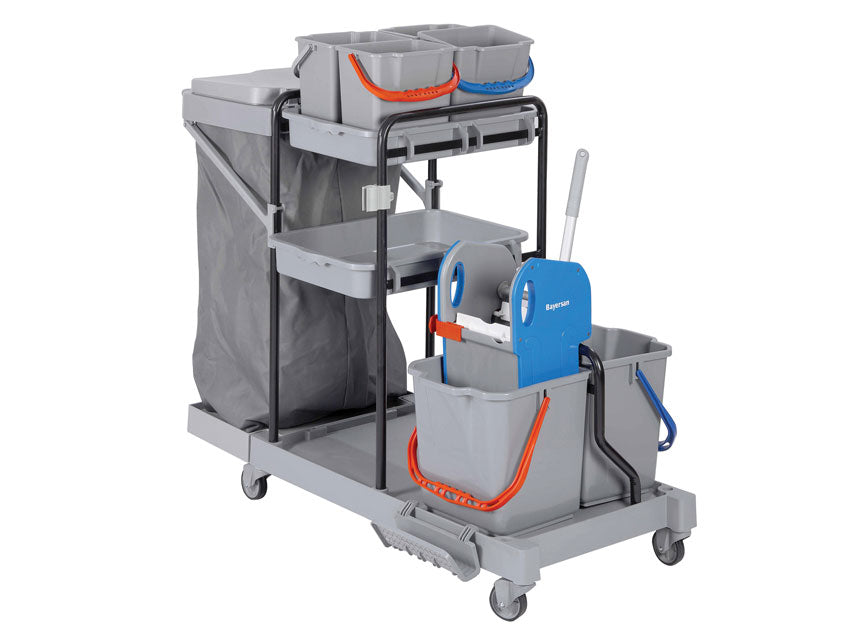 CARRELLO PER PULIZIE MULTIFUNZIONALE