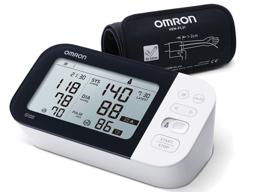 MISURATORE DI PRESSIONE DIGITALE OMRON M7 INTELLI IT HEM-7361T-EBK