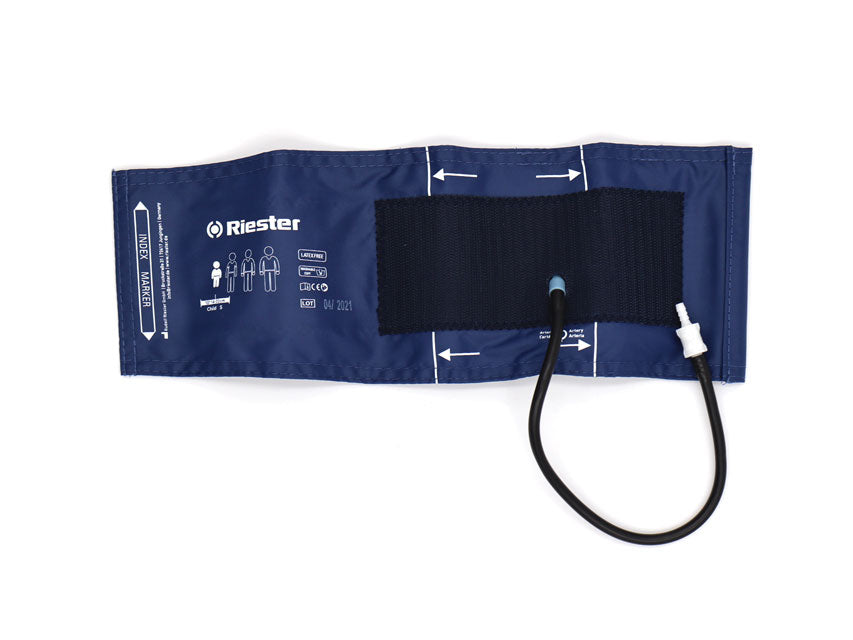 BRACCIALE PEDIATRICO VELCRO RIESTER 14-22 cm con connettore per 49960-1-162