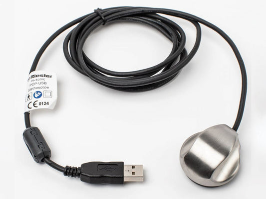 STETOSCOPIO ELETTRONICO RIESTER RI-SONIC - spinotto USB-A - 4300