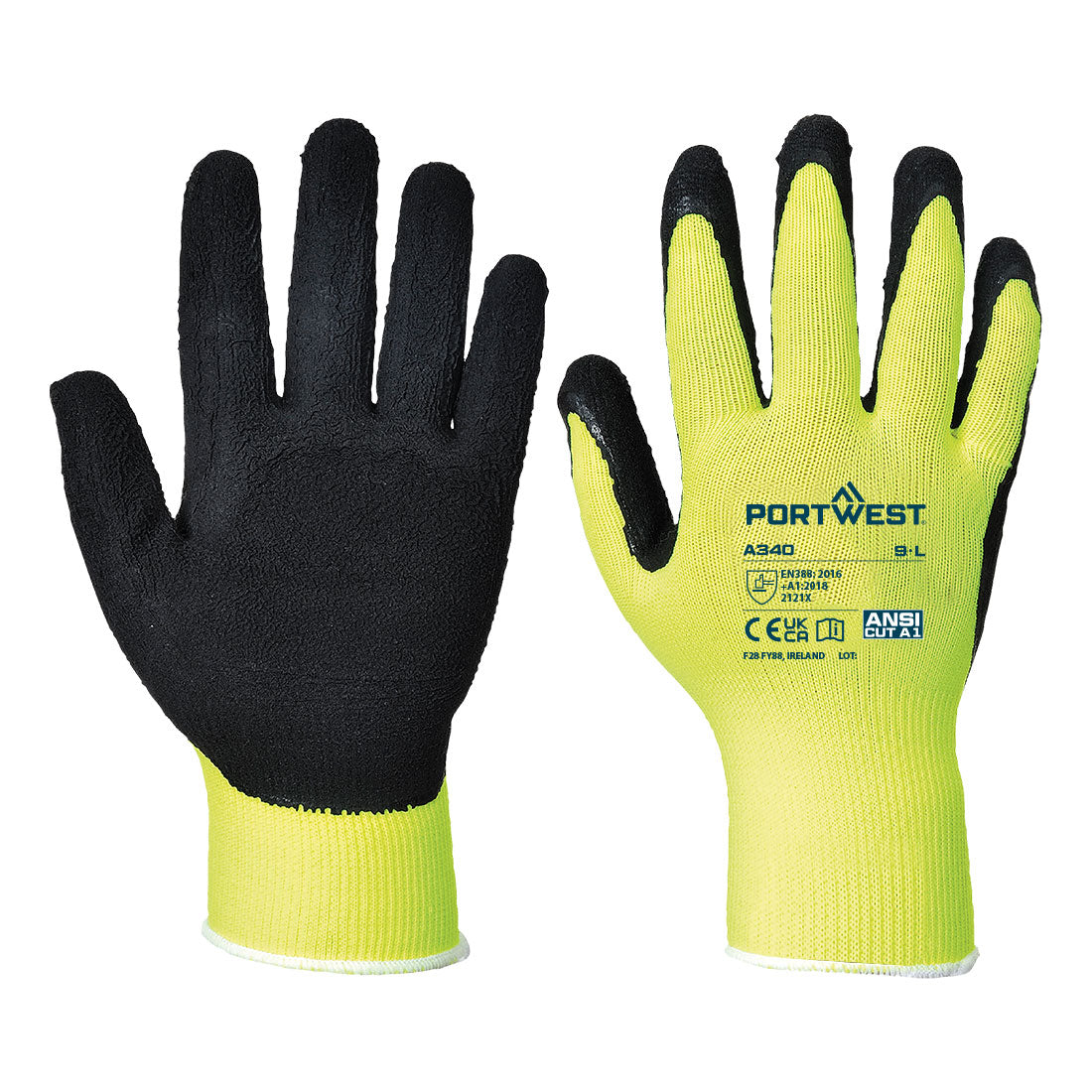 Guanti Grip Hi-Vis - Lattice