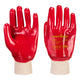 Guanti PVC con polsino a maglia elasticizzato