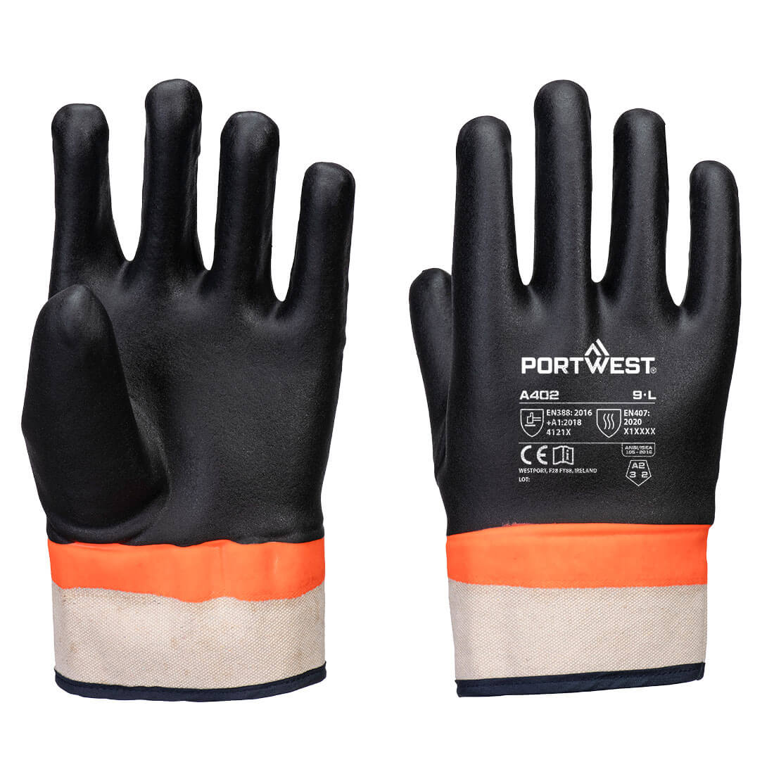 A402K1R - Grip PVC Double-Dipped Sandy