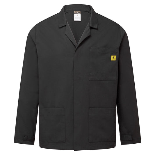 AS18BKR - Veste de laboratoire antistatique ESD