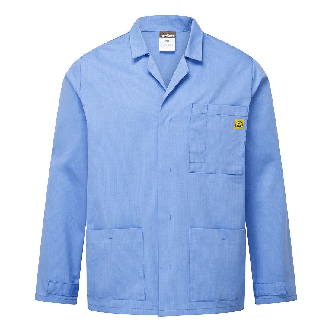 AS18HBR - ESD anti-static laboratory jacket