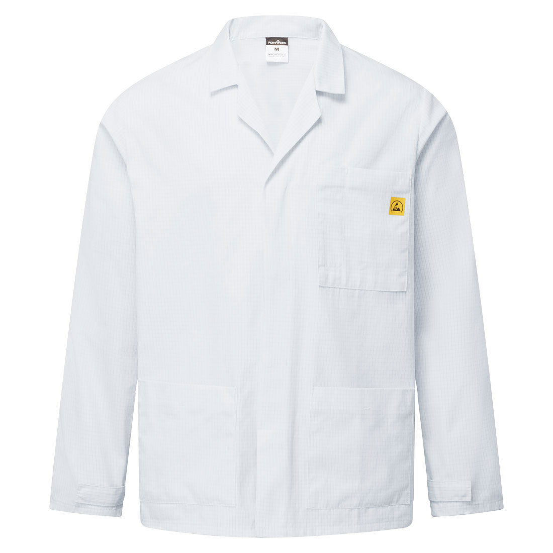 AS18WHR - ESD anti-static laboratory jacket