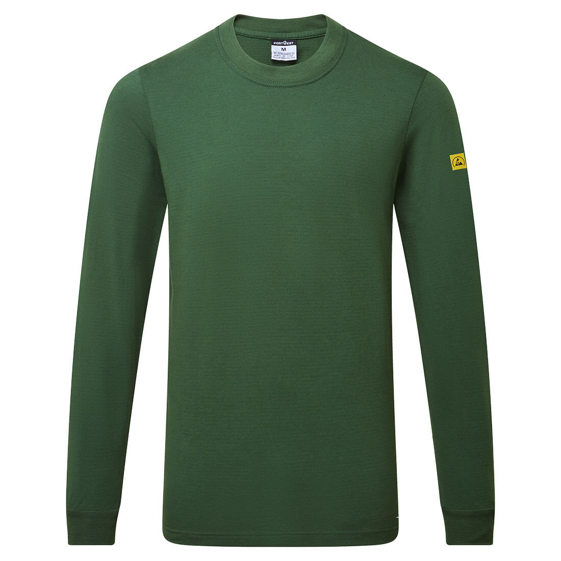 AS22FGR – ESD antistatisches Langarm-T-Shirt