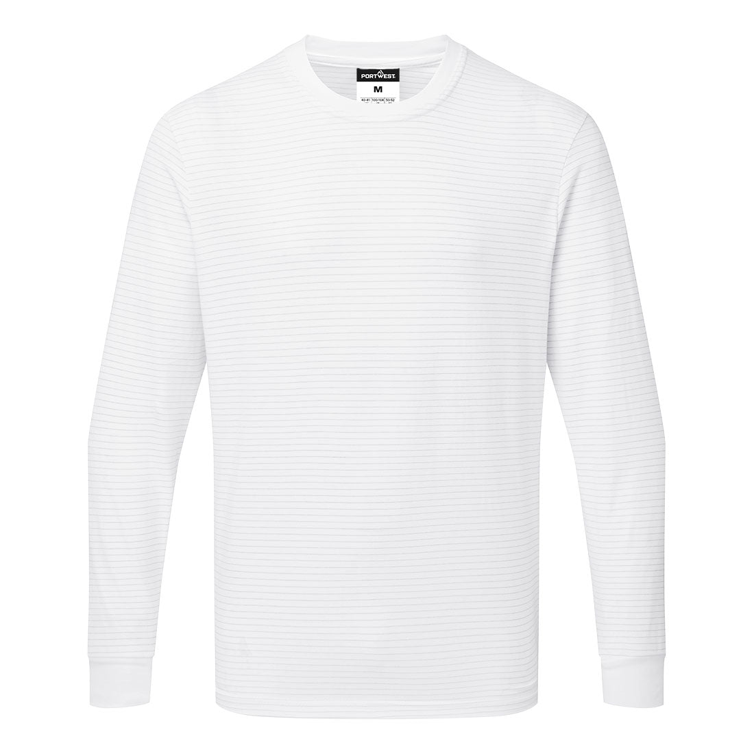 AS22WHR – ESD antistatisches Langarm-T-Shirt