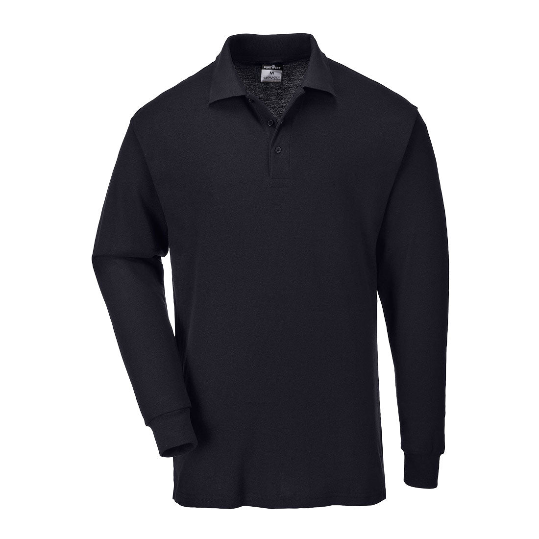 B212BKR – Langarm-Poloshirt