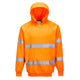 B304ORR - Sudadera con capucha de alta visibilidad