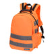 B904ORR - Quick release high-visibility backpack