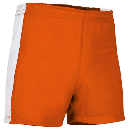 Pantaloncini sportivi bicolore Milan