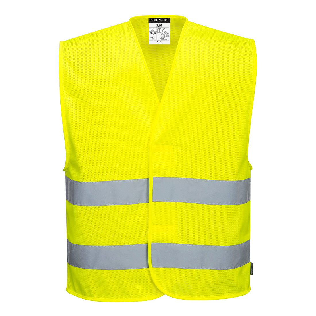 C374YER - Chaleco de alta visibilidad MeshAir
