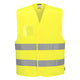 C475YER - Vest with Hi-Vis badge holder